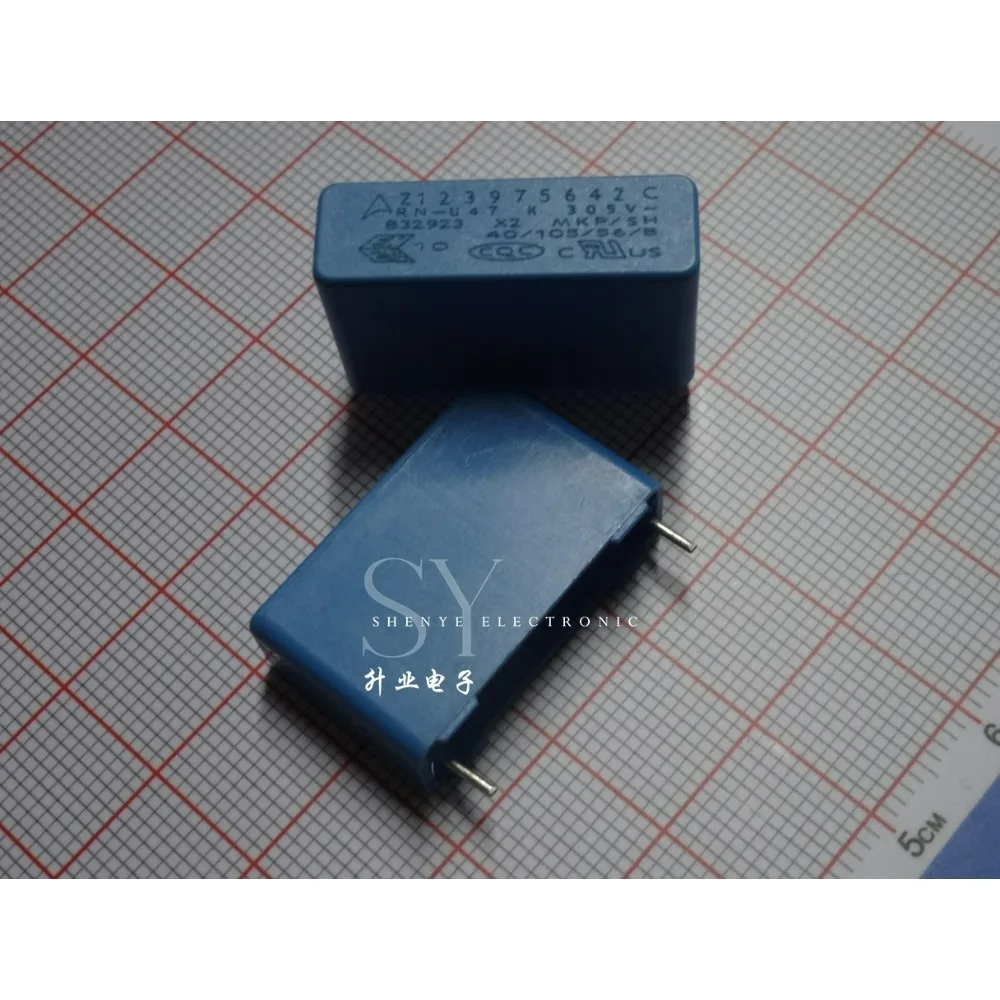 5PCS EPCOS 0.47uf/305vAC 470nf u47 474 Brand New 22mm Film Capacitor B32923C3474K