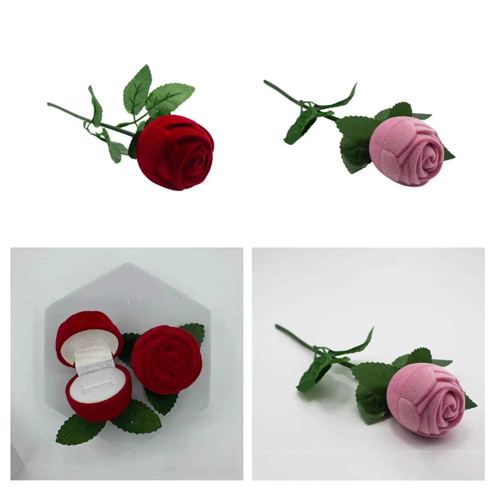 

Rose Ring Box Creative Valentine's Day Gifts for Wedding Engagement Ceremony