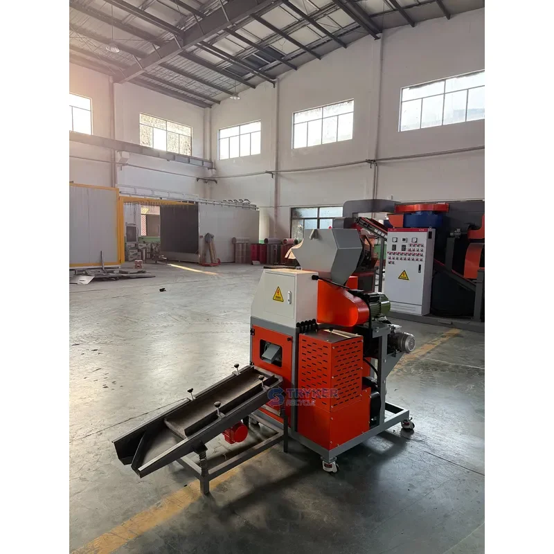 Industrial Machinery New Stryker ST-C02M Automatic Waste Cable Granulator with 4.62kW Motor for Brass/Copper Processing