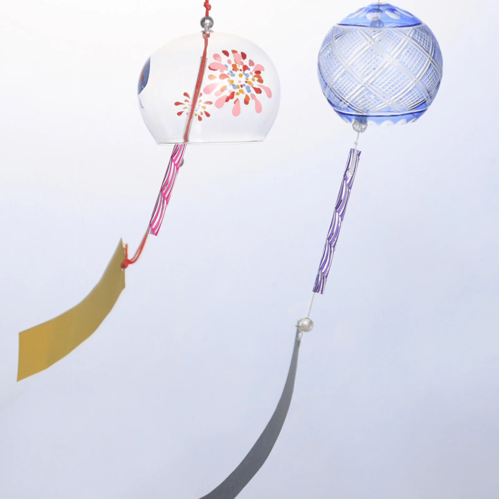 

60pcs Metal Wind Chimes For Diy Wind Bell Making Garden Decoration Hollow Chime Replacement Parts Outdoor Home Decor