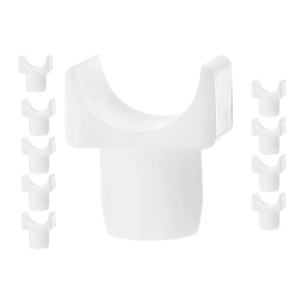 Blocs de support pour fauteuil roulant, 10 pièces, glissières courtes et longues robustes, résistance structurelle améliorée pour accessoires de fauteuil roulant