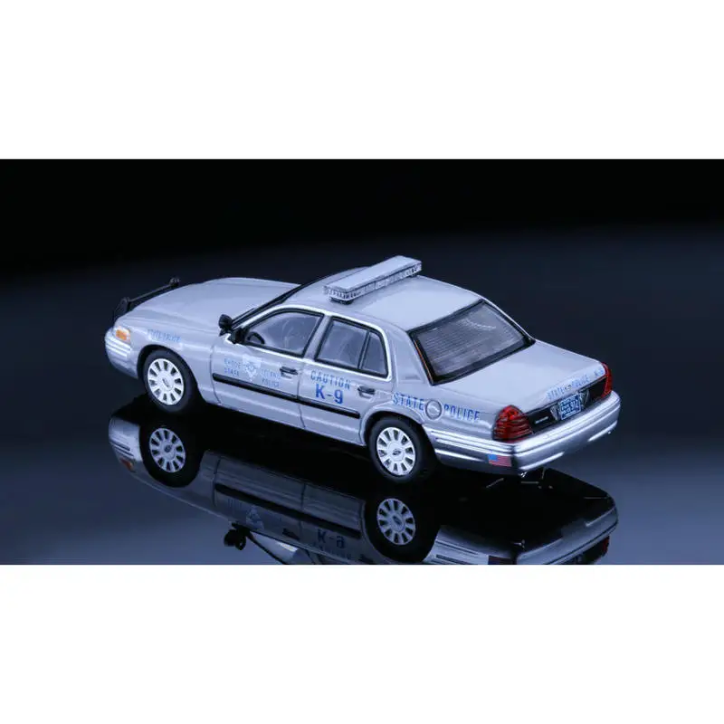 Rollin 1/64 RISP K-9 Police Car Ford CV Diecast Car Model Alloy Simulation Collection Toy Gift For Boys#peetyeee - view 4