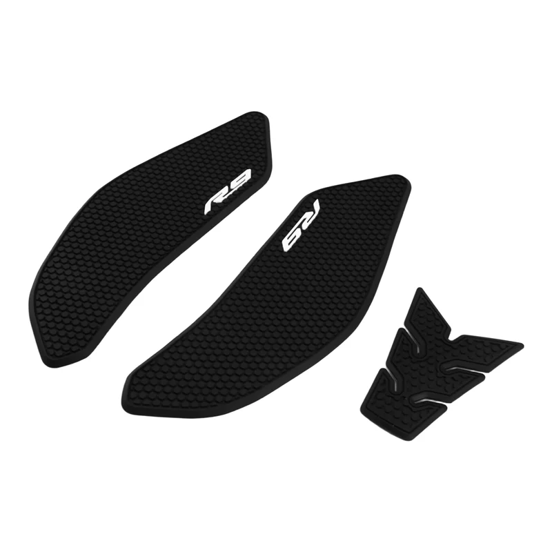 

A85E-Motorcycle Tank Protector Anti-Slip Stickers Decal Knee Grip Tank Pad For YZF R9 YZF-R9 2025-
