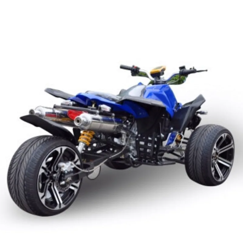 

Inverted three-wheeled ATV water-cooled four-wheeled off-road motorcycle automatic track car big Mars Kawasaki sports car ATV