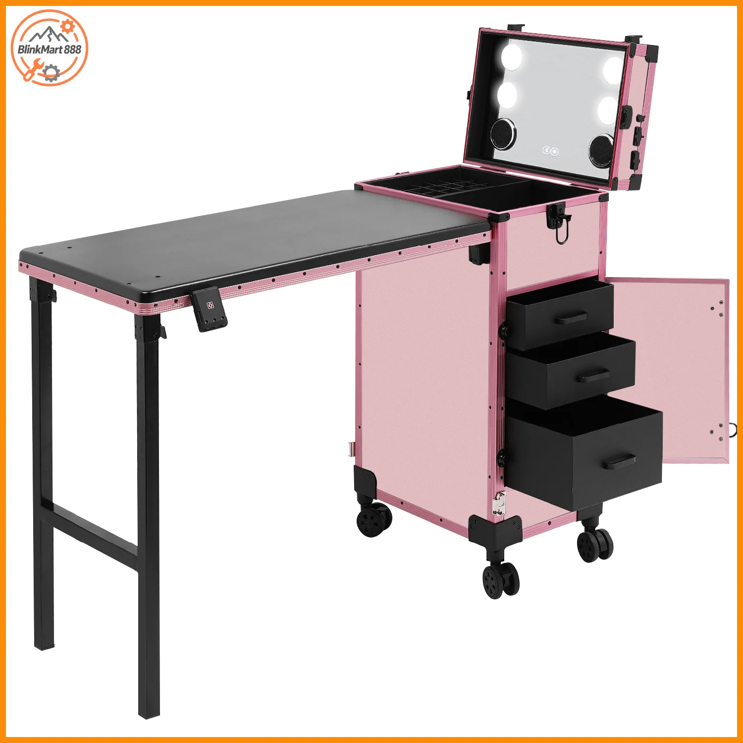 : Rollende make-up-organizer