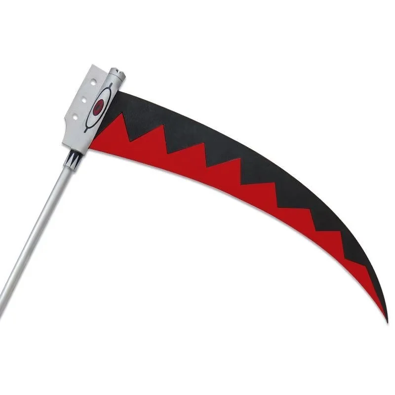 Maka Albarn Cos Sickle Weapons Game Soul Eater Cosplay Props Halloween Christmas Party Costume Accessories for Comic Show: Maka Albarn Cos Sickle Weapons Game Soul Eater Cosplay Props Halloween Christmas Party Costume Accessories for Comic Show - Akcesoria do kostiumów na Comic Con, Halloween i Boże Narodzenie, rekwizyty do cosplayu z motywem Sickle Weapons z gry Soul Eater.