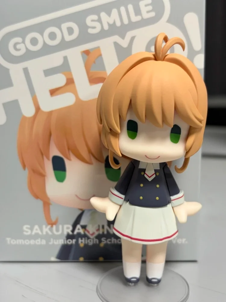 

Authentic In Stock Gsc Cardcaptor Sakura Sakura Kinomoto Uniform Chibi Collectible Anime Figure For Anime Collectors And Fans