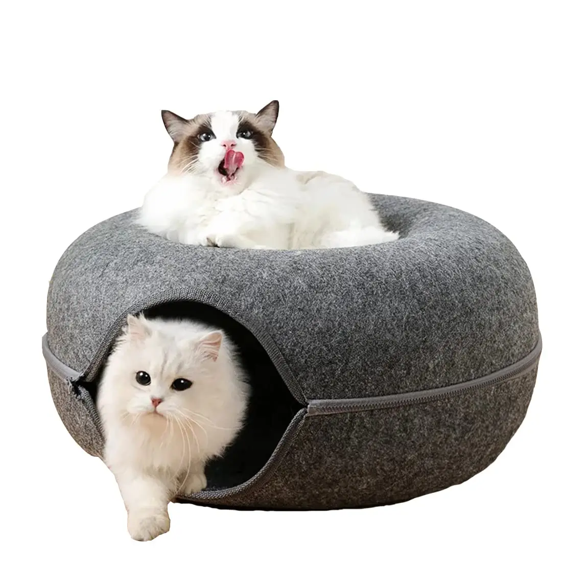 Vip Donut Cat Bed Pet Tunnel