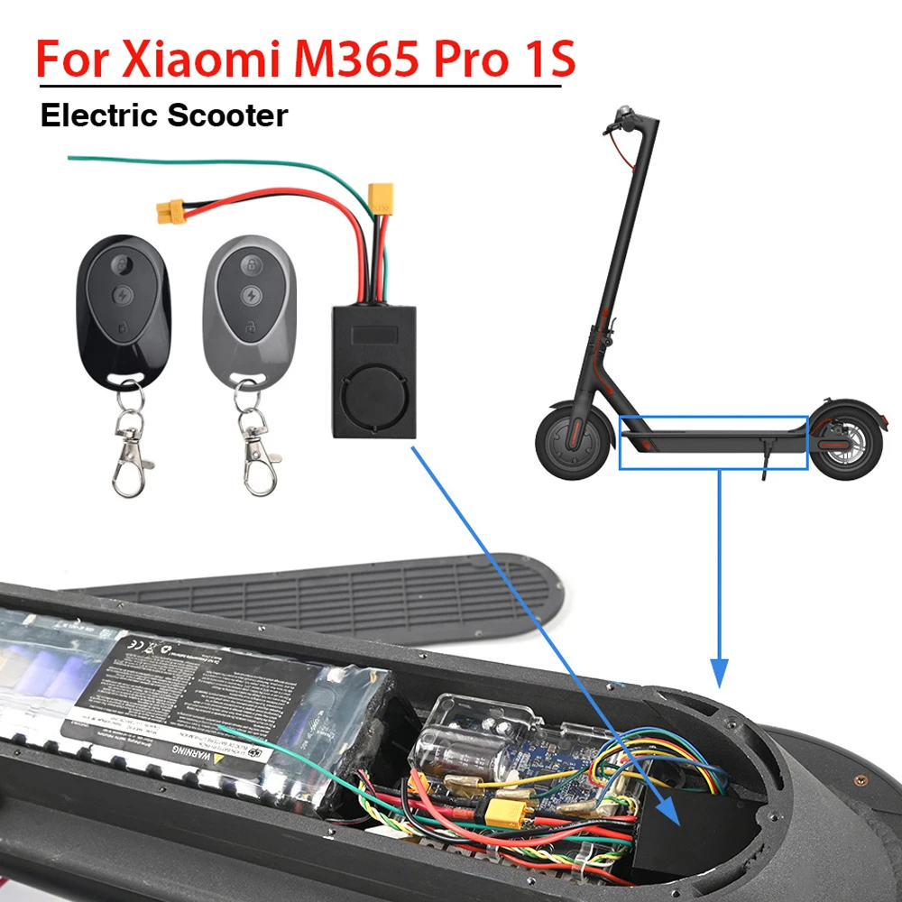 New Anti-Theft Remote Control big Electric Automatic Alarm For xiaomi M365 Ninebot MAX G30/G30LP DIY Upgrade Accessories Parts