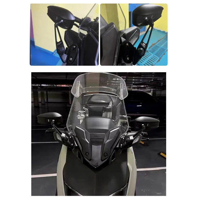 

1 Set Motorcycle Rearview Mirrors Bracket For XMAX X-Max 300 Xmax300 2023