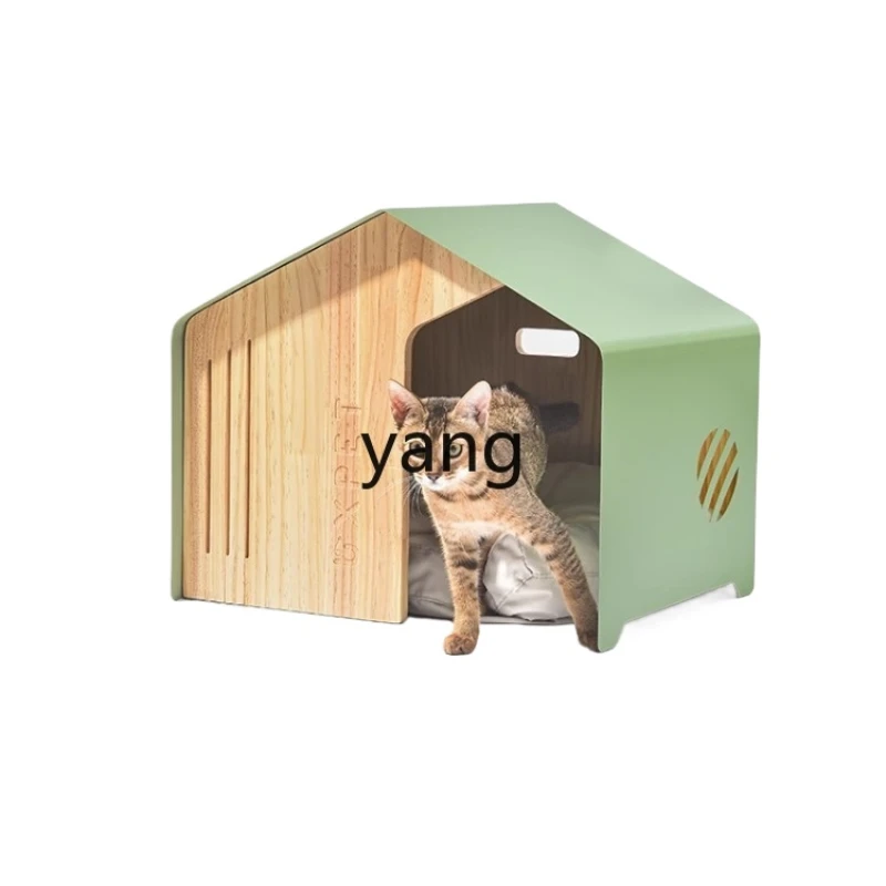 

LH household indoor semi-closed cat nest four-season universal cat house cat house