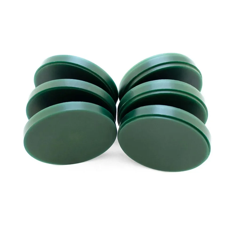 10/12/14/16/18/20mm 3D Hard Green Wax Cake, Borderless Round Tube Wax Blank for Jewelry Ring Carving & Casting DIY Kit view 2