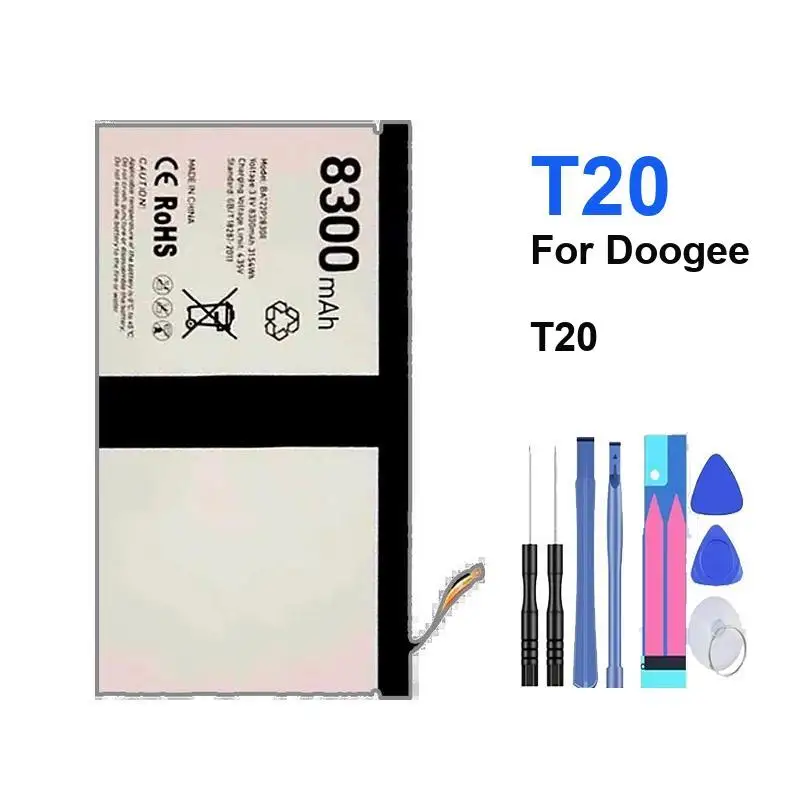 8300Mah Battery For Doogee T20 Laptop  Stable Power Supply Safe And Reliable