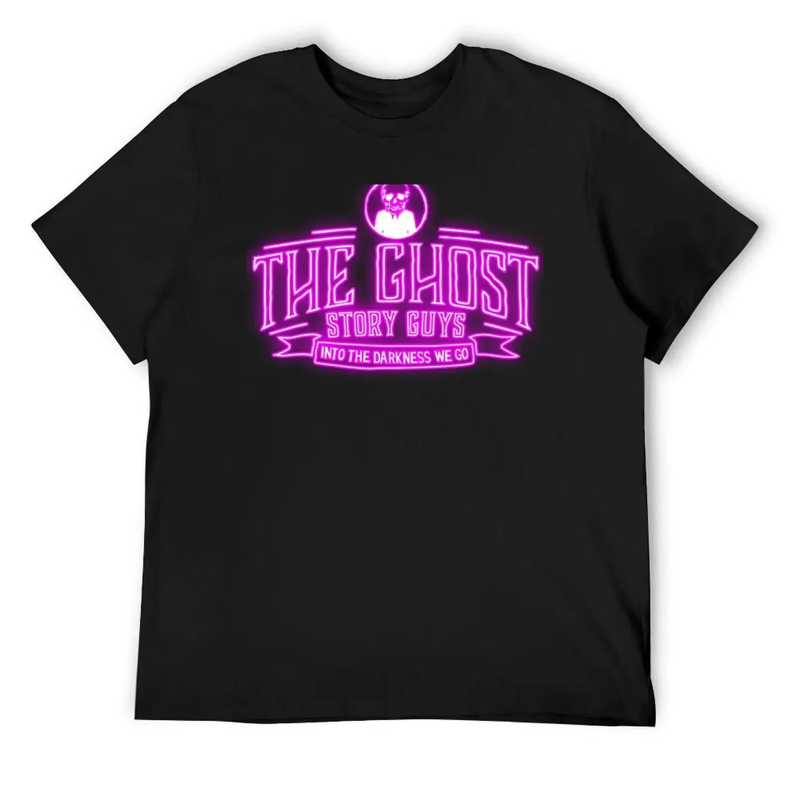 

Pink Neon, Ghost Story Guys Classic Logo T-Shirt plus sizes hippie clothes cotton graphic tees anime shirts men