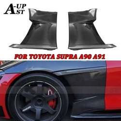 For Toyota GR SUPRA A90 A91 MK5 EVS Style Carbon Fiber Car Fenders  Car Parts Replacement Body Kits Splitter