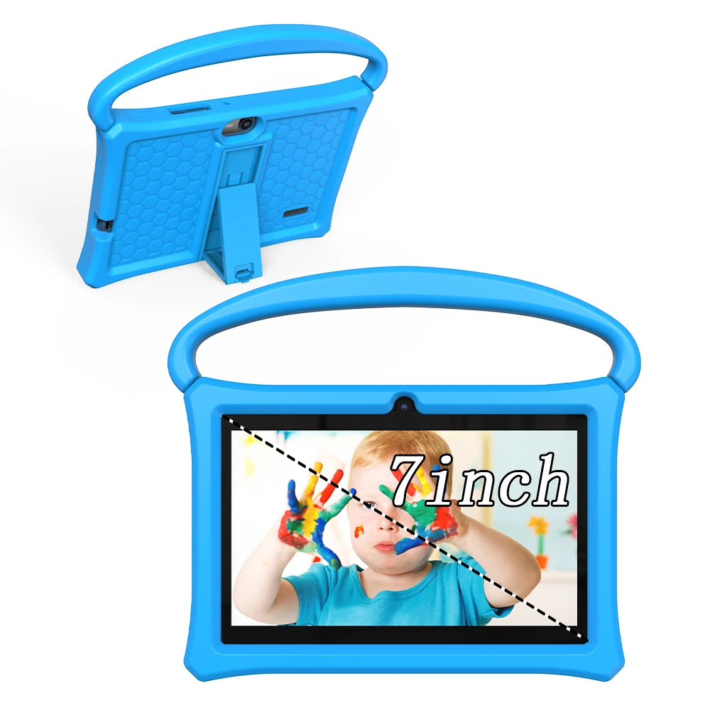 Tablet Android 13, tablet per bambini da 7 pollici, processore quad-core, 4 GB (espansione 2G-memoria) RAM+32 GB ROM, con contr parentale