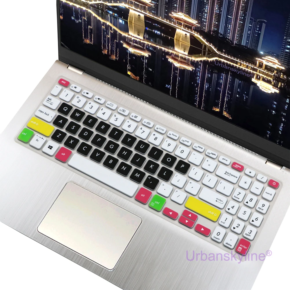 Keyboard Cover for ASUS Vivobook 16 16X X1605 M1605 K3601 K3605 M1603 X1603 M5602 S5602 K6602 K6604 Silicone Protector Skin Case