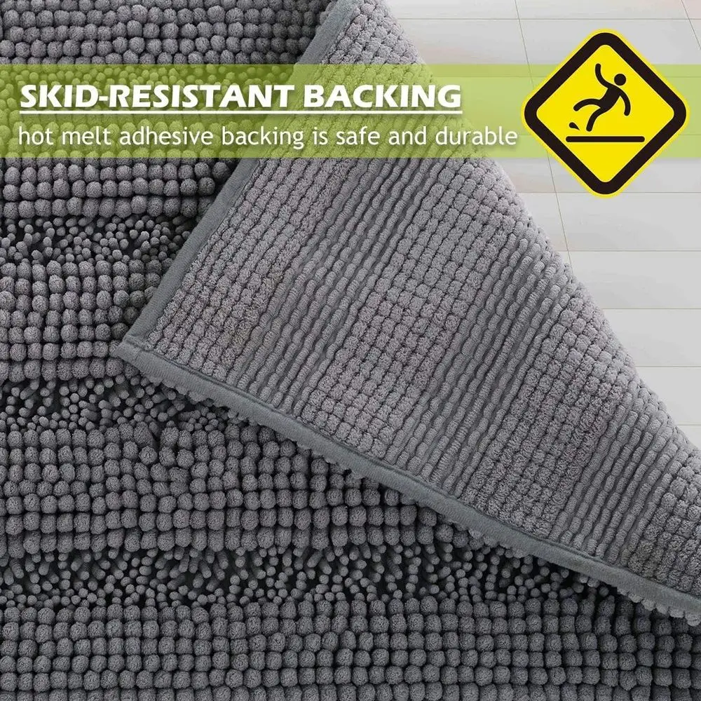 Große 70 x 24 weiche Badteppiche im Bauernhausstil – wasserabsorbierende Matten für Badezimmer, Dusche und Küche, 1 Stück