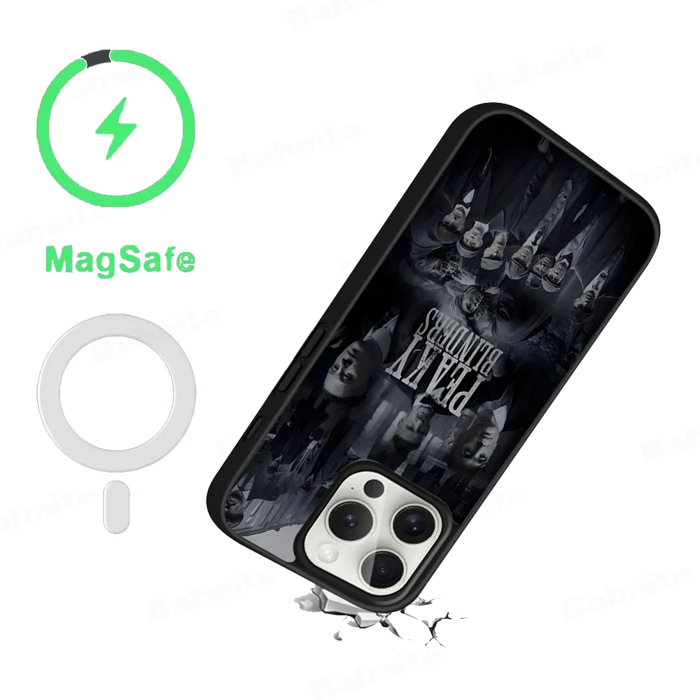 Thomas Shelby Peaky Blinders Phone Case Magnetic Case For iPhone 16 14 13 12 15 Pro Max Plus For Magsafe Wireless Charge Cover