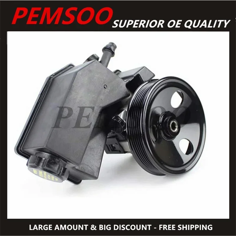 1PC New Power Steering Pump 52089300AB 52089300AC 05093985AA 52089300AA For Jeep Grand Cherokee II (WJ, WG) 2001-2004 4.7 V8 EVC