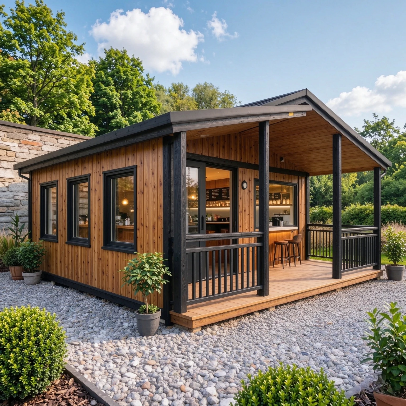 Container Homes 40Ft 20Ft Prefab Tiny House Expandable Container House Forest Cabin Folding Room Homestay Sunroom Sheds Storage