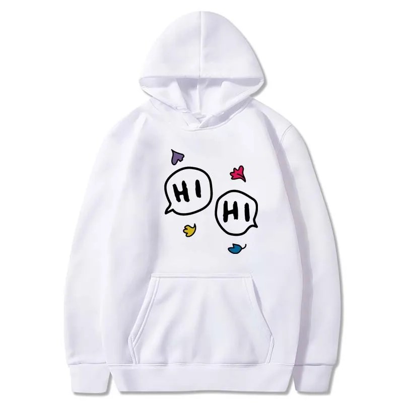 Heartstopper Hoodie Fashion Oversized Hoodies Women Pocket Long Sleeve Hoodies Clothing Heartstopper Hi Oversized Clothing