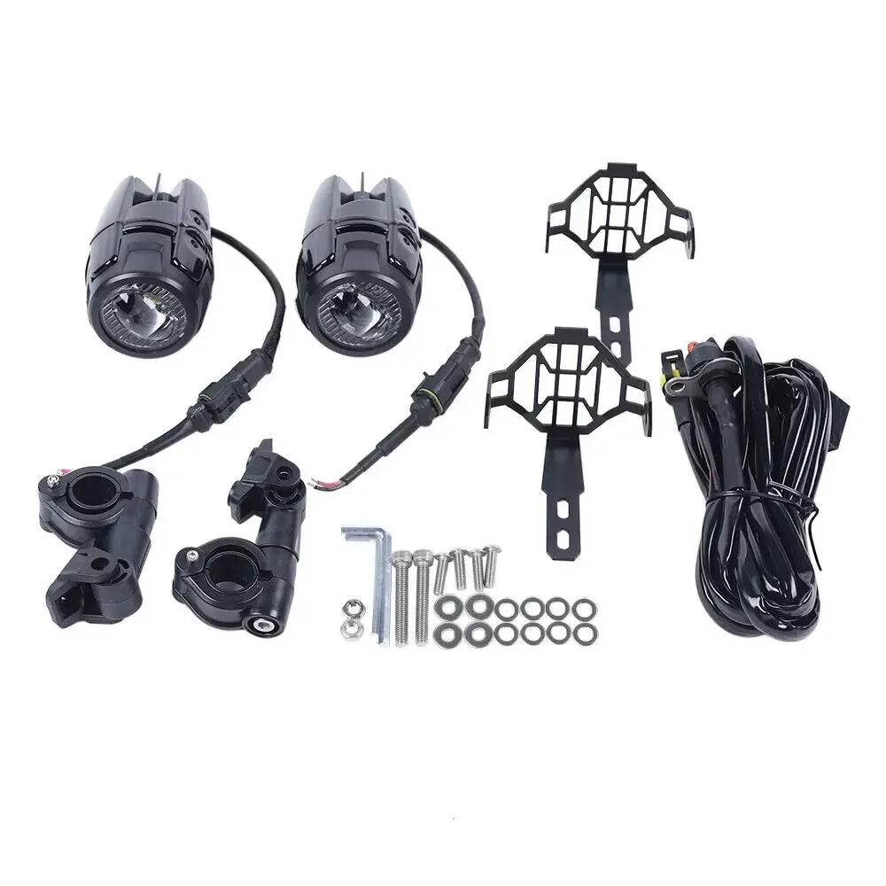 LED Motorfiets Mistlamp Extra Lamp 6000K 60W Helderdere Koplamp Running Light Set Waterdicht Voor BMW R1200GS F800GS