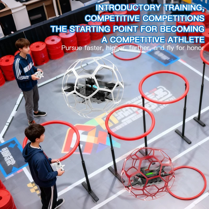 SG600 MAX 2.4G RC 레이싱 풋볼 드론 3D 풀 프로텍션 압력 고도 브러시리스 원격 제어 쿼드콥터 어린이 및 성인용