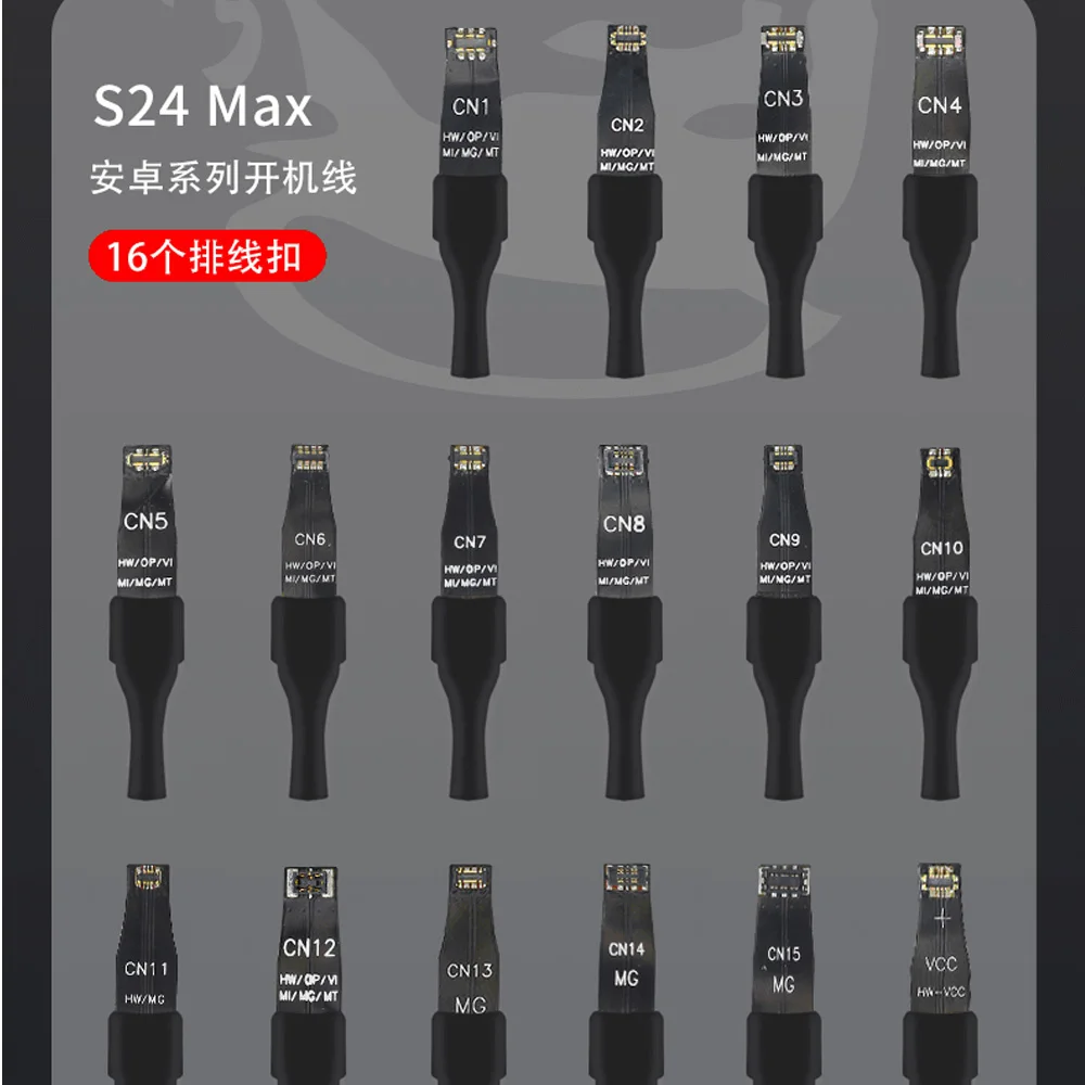 MECHANIC S24 Max Power Supply Test Cable For iPhone 5S-13Pro Max And Android Mobile Boot Line Power Supply Cord Phone