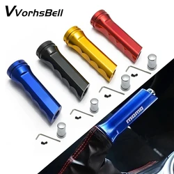 Racing Style Auto Car Aluminium Hand Brake Sleeve Anti-slip Decoration Handbrake Handle Protector Cover Car Accessory