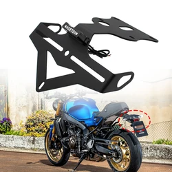 XSR900 License Plate Holder LED Light For YAMAHA XSR 900 2022 2023 Motorcycle Accessories Rear Tail Tidy Fender Eliminator