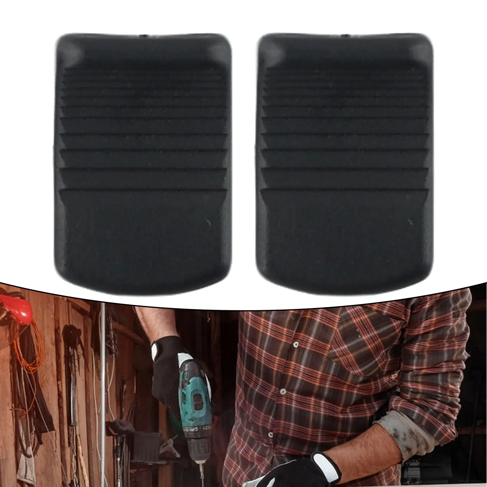 

2 шт., ручка переключателя шлифовальной машины 419566-3, запасные части для электроинструмента, черный для 9553/954/55/56/58 BGA452 DGA452, пластик