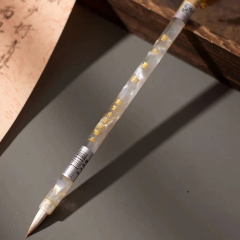 Small Regular Script Calligraphy Brush Chinese Copybook Tracing Kaishu Brushes Weasel Hair Mixed Fine Chinese Painting