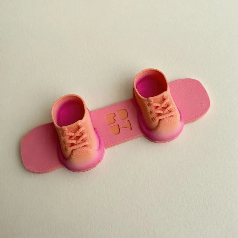 ヴィンテージトレンチコート スケートボード スキーボード 17cm ラブブ3.0ドール用 スキーウェアセット ラブブドール服 アクセサリー