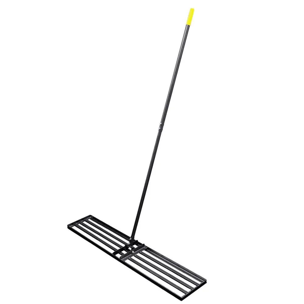 Lawn Leveling Rake Heavy Duty Level Rake 45-Inch Wide 69 Inch Handle Lawn Leveler Levelawn Tool Garden Golf Couse Farm Backyard…