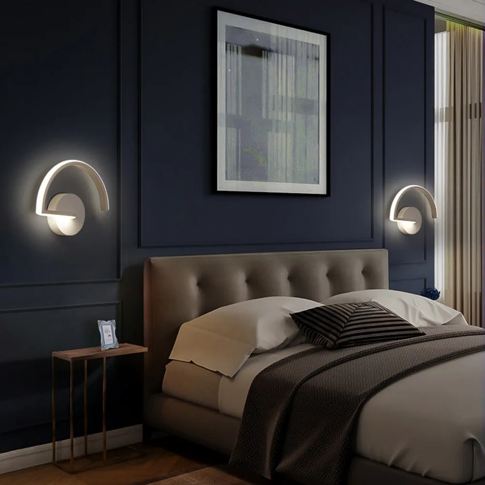 Nowoczesna lampa sufitowa LED skandynawska sypialnia nocna lampa ลcienna do salonu na wewnฤtrzny balkon korytarz schody lampa dekoracyjny element