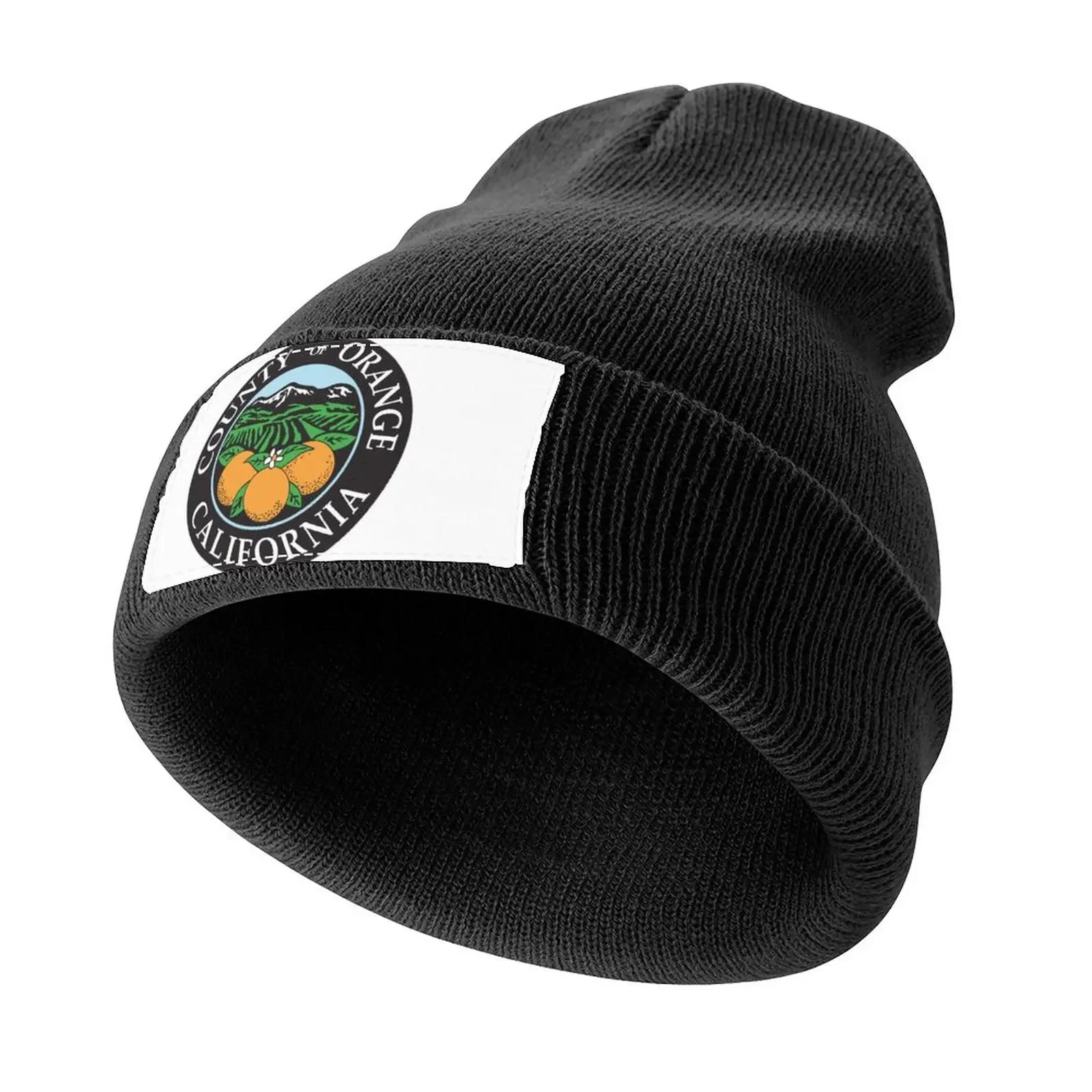 Seal of Orange County, California Knitted Cap sun hat Rugby Sun Hats For Women Men's