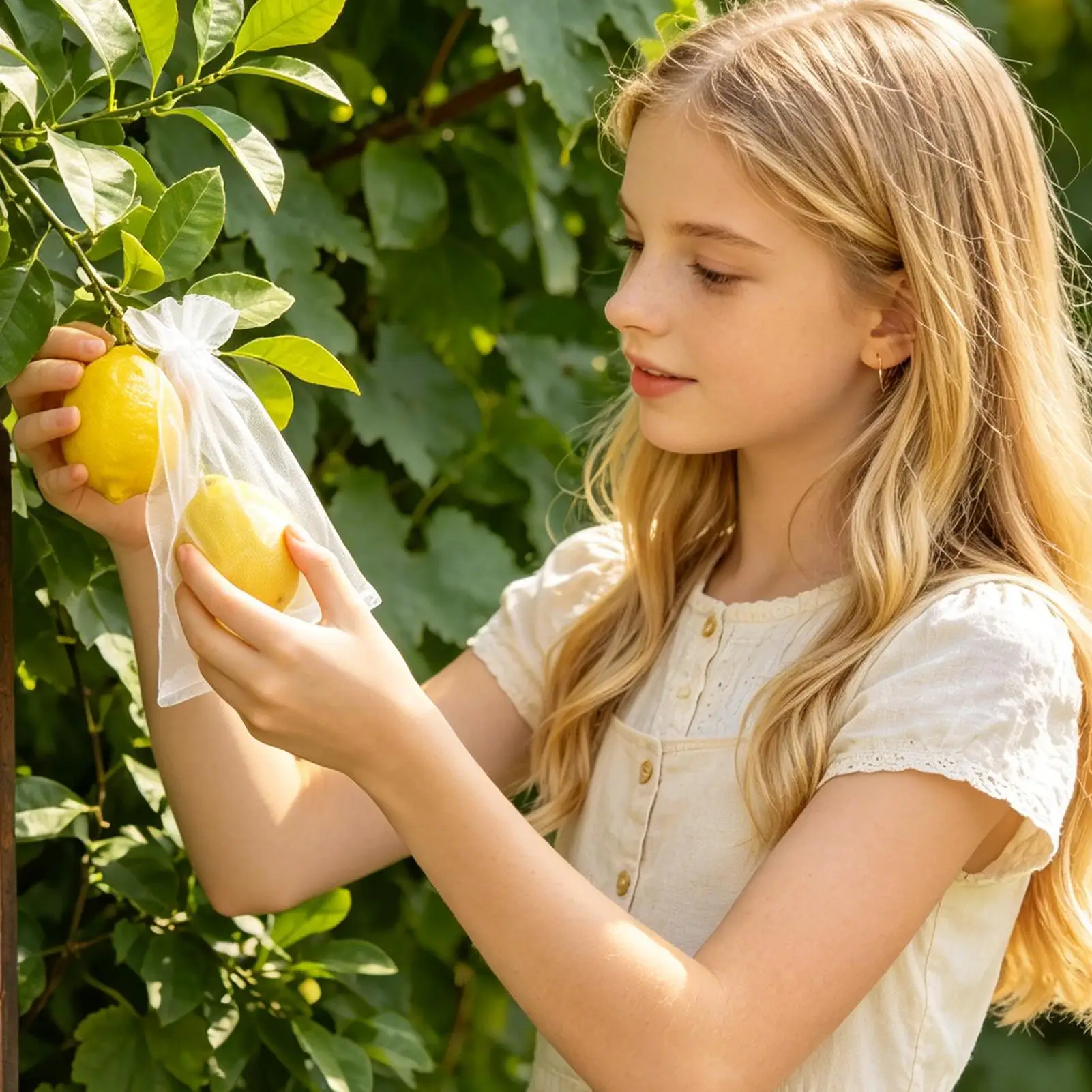 Fruit Protection Bags Reusable Protectors Netting Barrier 100 Pieces Fruit Trees Netting Bags For Grapes Tomato Strawberry