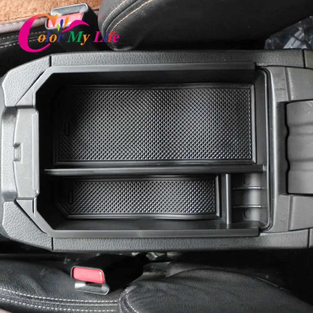 Car Armrest Storage Box Glove Box Tray Storage Box Accessories for Toyota RAV4 RAV 4 2013 2014 2015 2016 Car Styling