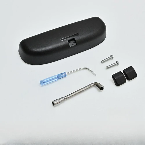 Imagen 2 del producto Estuche de gafas para Volvo XC40 XC60 XC90 V40 S60 ABS, soporte para gafas de sol de coche, caja de almacenamiento, accesorios para gafas de coche