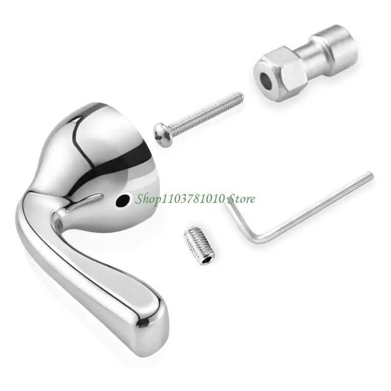 U55D RP74148 Metal Shower Handle For Precise Temperature Control Easy to Install