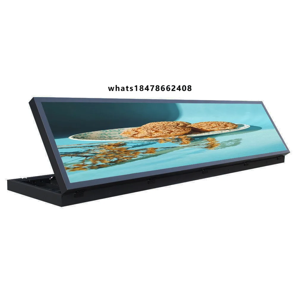 P4 outdoor LED display, 5000cd brightness, readable in sunlight, suitable for education, commercial advertising, public