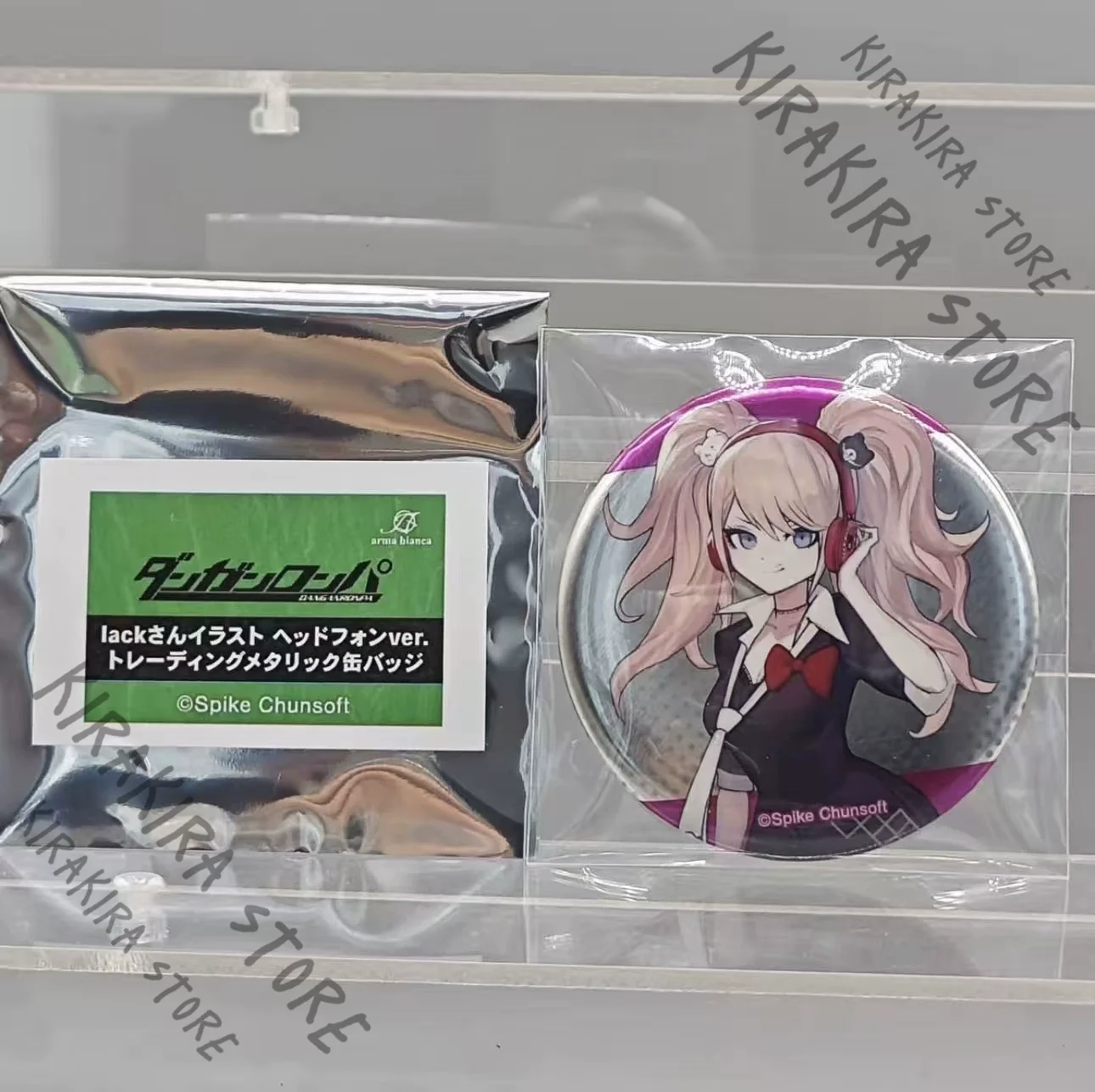 Danganronpa Saihara Shuichi Izuru Kamukura Kaede Akamatsu تأثيري أنيمي شارة شعار بروش طبعة قانونية محدودة حلية