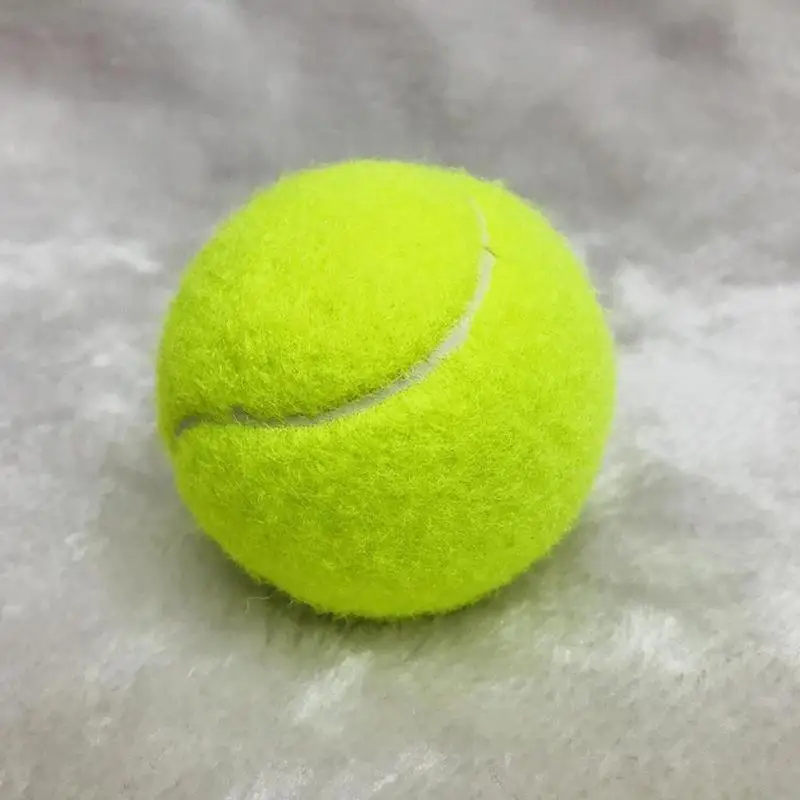 3pcs High Elastic Tennis Ball – 130-140cm Bounce from 2.54m Drop Durable Felt Cover, Rubber Core view 2