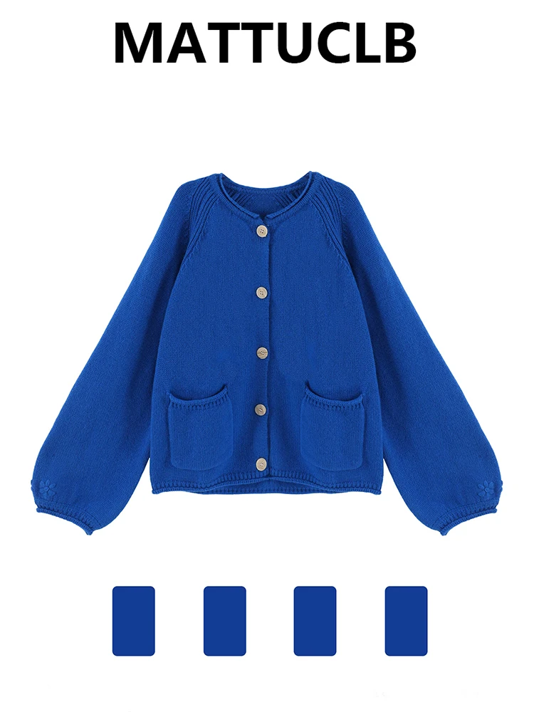 

Осень-зима женский кардиган-свитер корейский винтажный Shoujo 2000-х годов с длинным рукавом приятный оверсайз однотонный джемпер трикотаж новый