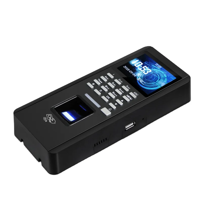 

July005 Fingerprint Attendance Machine. with Fingerprint Card PIN TCP/IP WiFi Communication Wiegand Output Frequency 125kHz