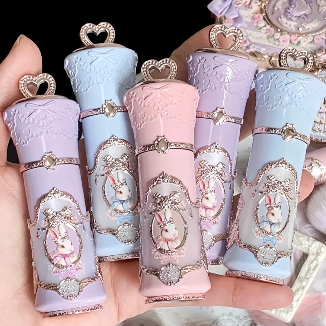 Flower Knows Bunny Garden Cloud Lip Cream Makeup Matte Lipstick Heart Love Cosmetics Cute