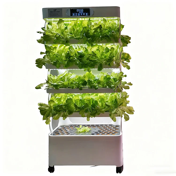 Intelligent Indoor Garden Planter - Smart Vertical Hydroponic System with LED Grow Light for Home Vegetable Year-Round Growing view 6