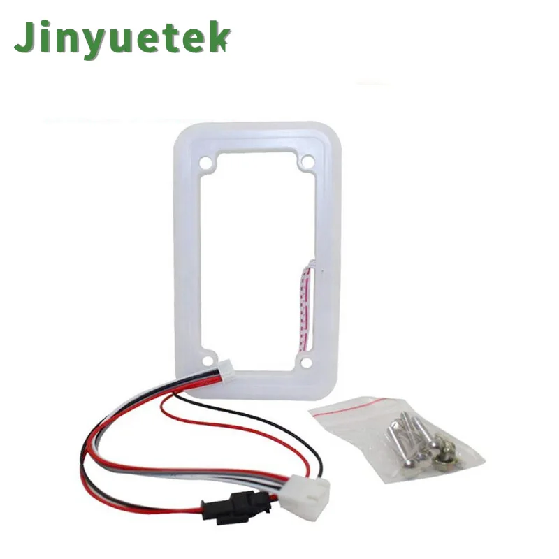 12V DC Coin Acceptor Part Coin Selector Accessory Colorful Flashing Decorative Front LED Frame