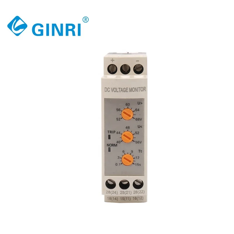 GINRI DVRD-48 DC48V – protection automatique pour réfrigérateur, régulateur et stabilisateur de surveillance automatique des surtensions et des sous-tensions, 3 pièces
